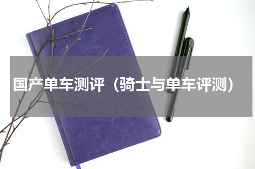 国产单车测评（骑士与单车评测）