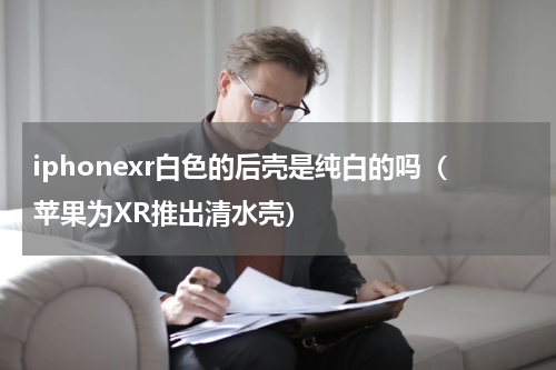 iphonexr白色的后壳是纯白的吗（苹果为XR推出清水壳）