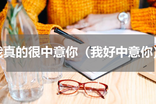 我真的很中意你（我好中意你）