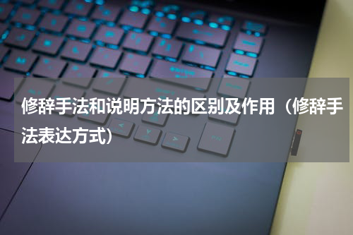 修辞手法和说明方法的区别及作用（修辞手法表达方式）