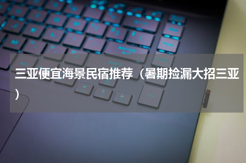 三亚便宜海景民宿推荐（暑期捡漏大招三亚）