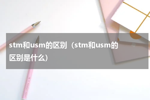 stm和usm的区别（stm和usm的区别是什么）