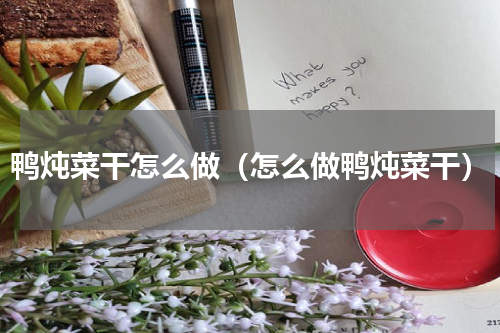 鸭炖菜干怎么做（怎么做鸭炖菜干）