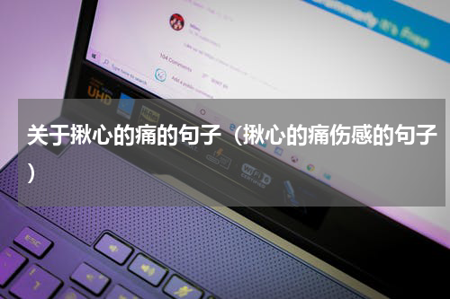 关于揪心的痛的句子（揪心的痛伤感的句子）