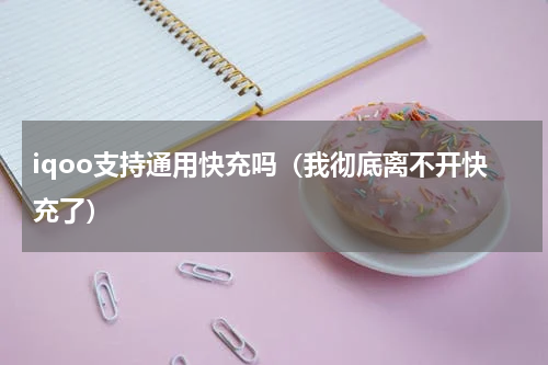 iqoo支持通用快充吗（我彻底离不开快充了）