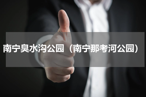 南宁臭水沟公园（南宁那考河公园）