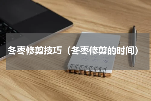 冬枣修剪技巧（冬枣修剪的时间）