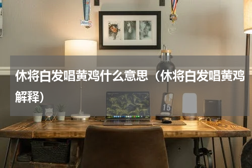 休将白发唱黄鸡什么意思（休将白发唱黄鸡解释）