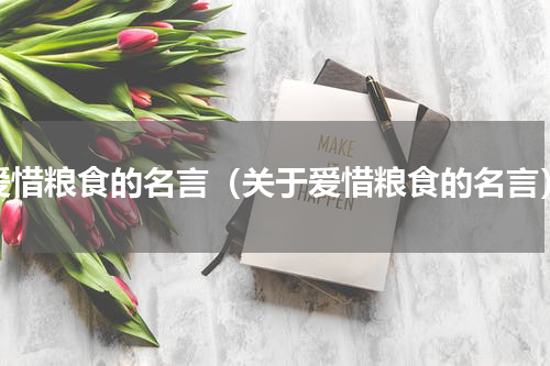 爱惜粮食的名言（关于爱惜粮食的名言）