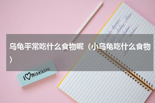 乌龟平常吃什么食物呢（小乌龟吃什么食物）