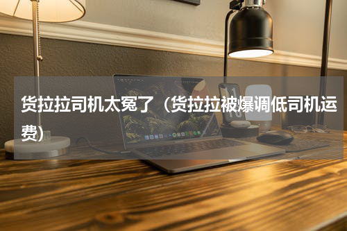 货拉拉司机太冤了（货拉拉被爆调低司机运费）
