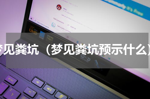 梦见粪坑（梦见粪坑预示什么）