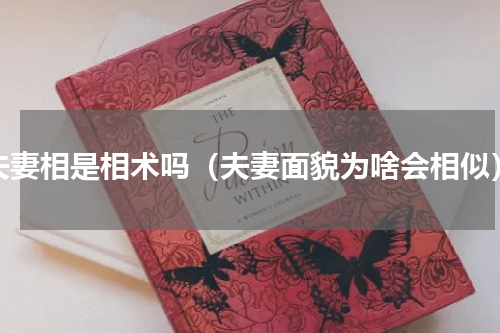 夫妻相是相术吗（夫妻面貌为啥会相似）