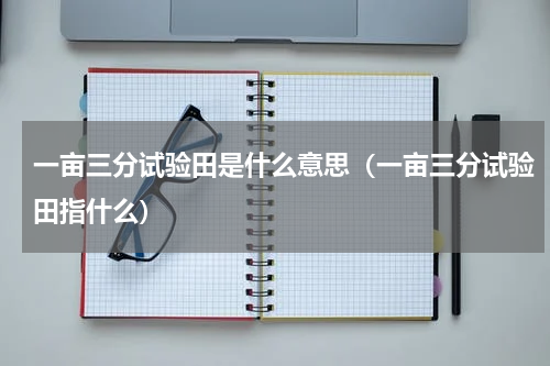 一亩三分试验田是什么意思（一亩三分试验田指什么）