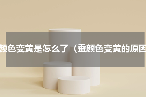 蚕颜色变黄是怎么了（蚕颜色变黄的原因）