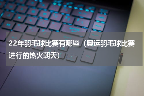 22年羽毛球比赛有哪些（奥运羽毛球比赛进行的热火朝天）