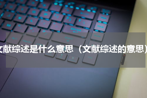 文献综述是什么意思（文献综述的意思）