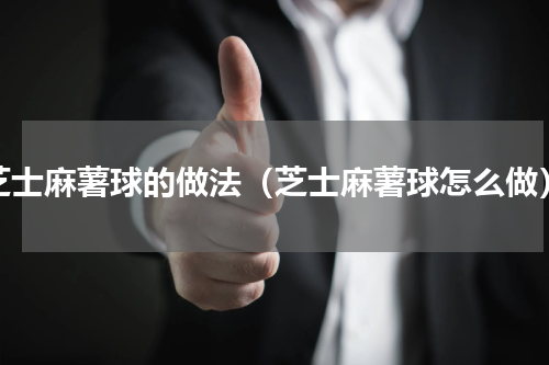 芝士麻薯球的做法（芝士麻薯球怎么做）