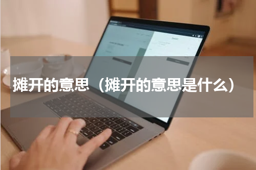 摊开的意思（摊开的意思是什么）