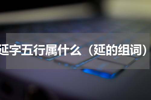 延字五行属什么（延的组词）