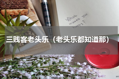 三贱客老头乐（老头乐都知道那）