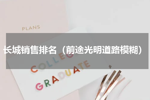 长城销售排名（前途光明道路模糊）