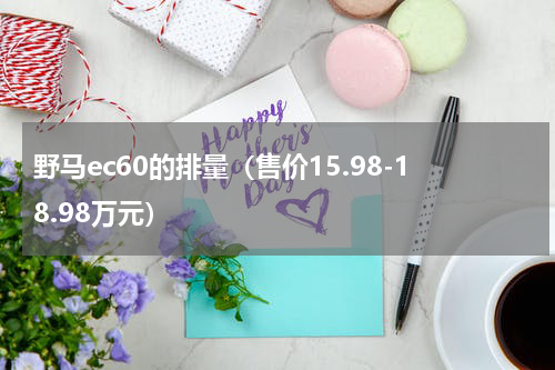 野马ec60的排量（售价15.98-18.98万元）