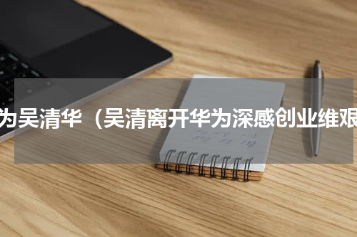 华为吴清华（吴清离开华为深感创业维艰）