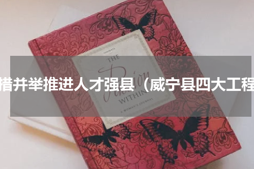 多措并举推进人才强县（威宁县四大工程）