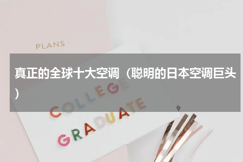 真正的全球十大空调（聪明的日本空调巨头）