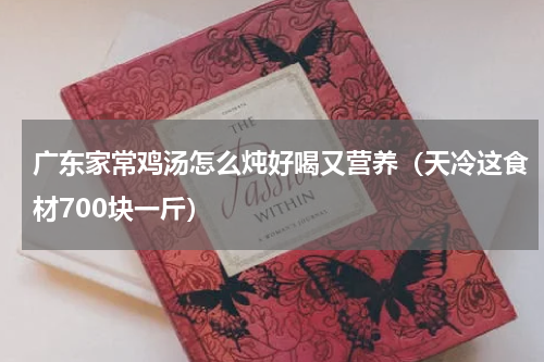 广东家常鸡汤怎么炖好喝又营养（天冷这食材700块一斤）