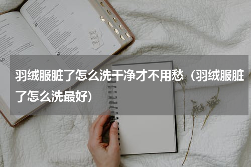 羽绒服脏了怎么洗干净才不用愁（羽绒服脏了怎么洗最好）