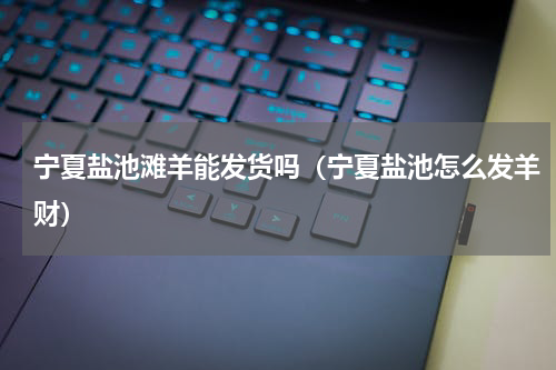 宁夏盐池滩羊能发货吗（宁夏盐池怎么发羊财）