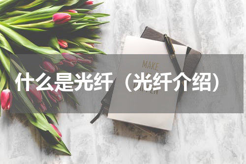 什么是光纤（光纤介绍）
