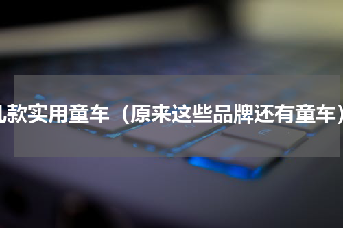 几款实用童车（原来这些品牌还有童车）