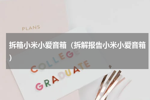 拆箱小米小爱音箱（拆解报告小米小爱音箱）