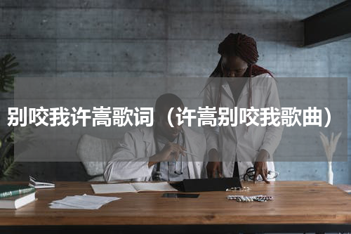 别咬我许嵩歌词（许嵩别咬我歌曲）