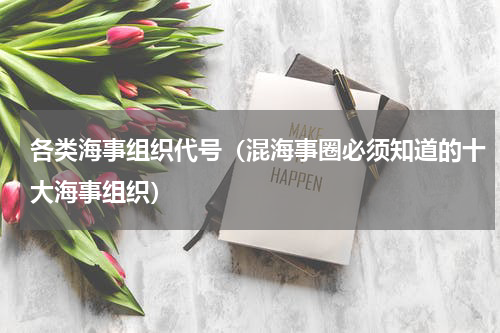 各类海事组织代号（混海事圈必须知道的十大海事组织）