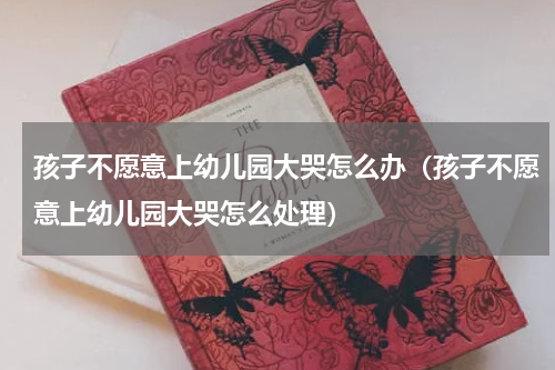 孩子不愿意上幼儿园大哭怎么办（孩子不愿意上幼儿园大哭怎么处理）