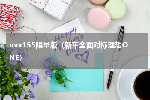 nvx155限量版（新车全面对标理想ONE）