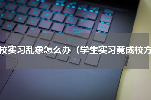 职校实习乱象怎么办（学生实习竟成校方）