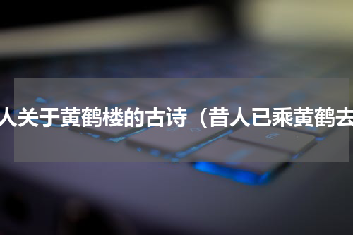 古人关于黄鹤楼的古诗（昔人已乘黄鹤去）