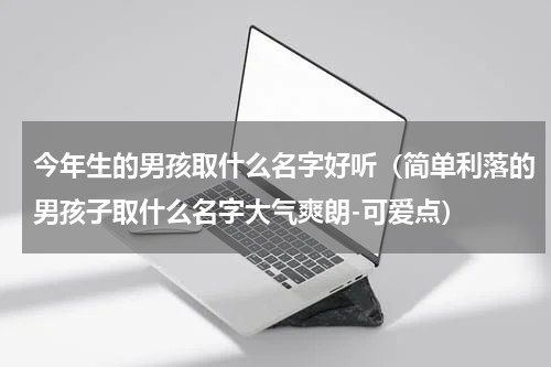 今年生的男孩取什么名字好听（简单利落的男孩子取什么名字大气爽朗-可爱点）