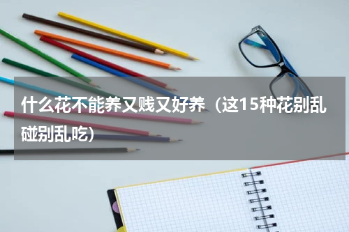 什么花不能养又贱又好养（这15种花别乱碰别乱吃）
