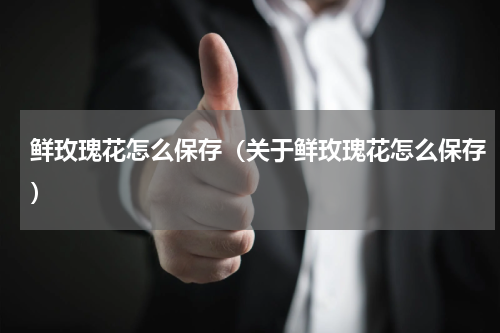 鲜玫瑰花怎么保存（关于鲜玫瑰花怎么保存）