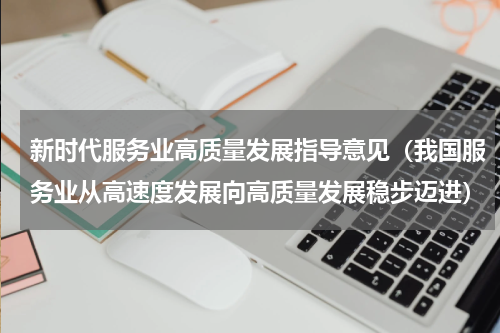 新时代服务业高质量发展指导意见（我国服务业从高速度发展向高质量发展稳步迈进）