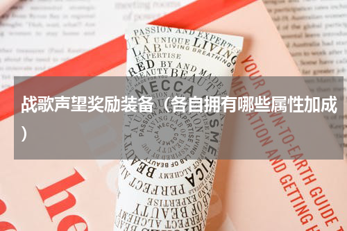 战歌声望奖励装备（各自拥有哪些属性加成）