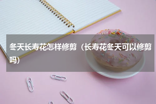 冬天长寿花怎样修剪（长寿花冬天可以修剪吗）