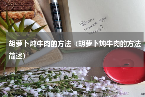 胡萝卜炖牛肉的方法（胡萝卜炖牛肉的方法简述）