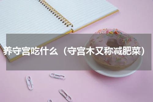 养守宫吃什么（守宫木又称减肥菜）
